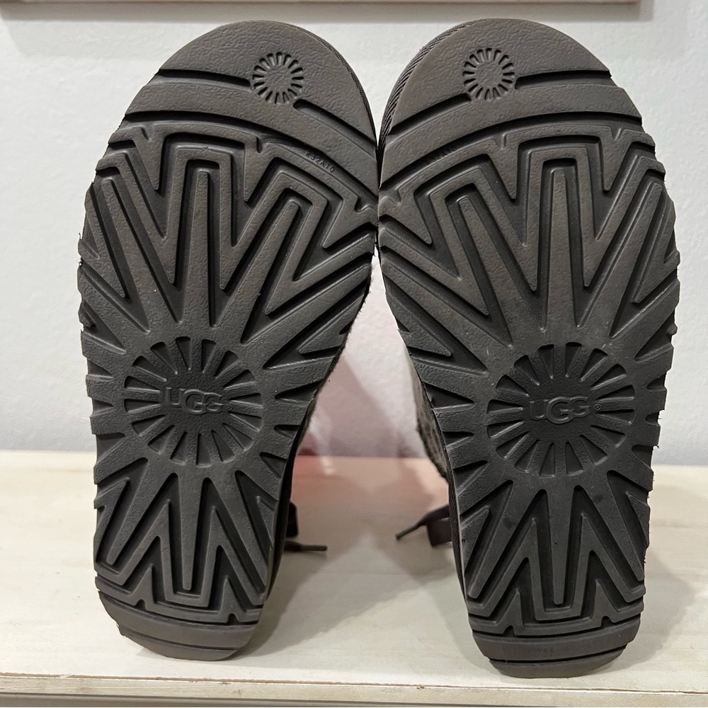 Ugg Grey Heathered Winter Boots - Picture 8 of 9